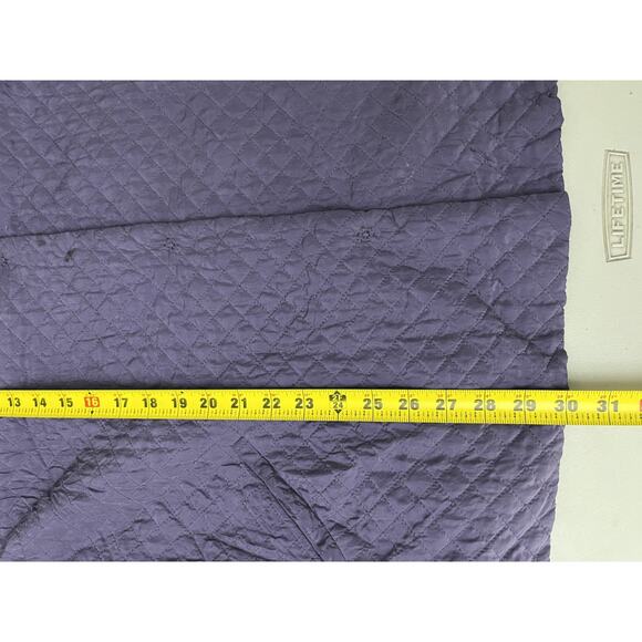 Eileen Fisher Silk Plum 3X Quilted Tussah Crinkle Jacket Asian Lagom Lagenlook - Picture 16 of 16